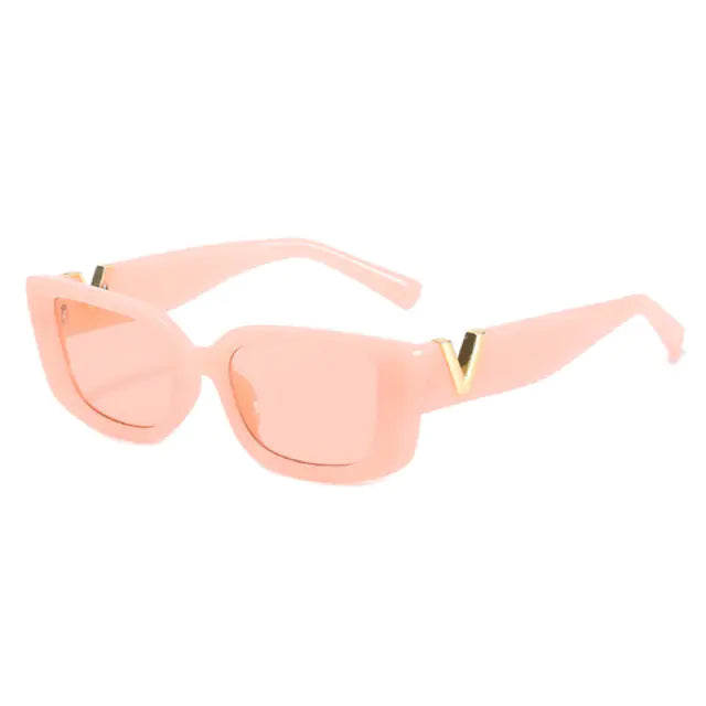 Rectangle Retro Trend Sunglasses