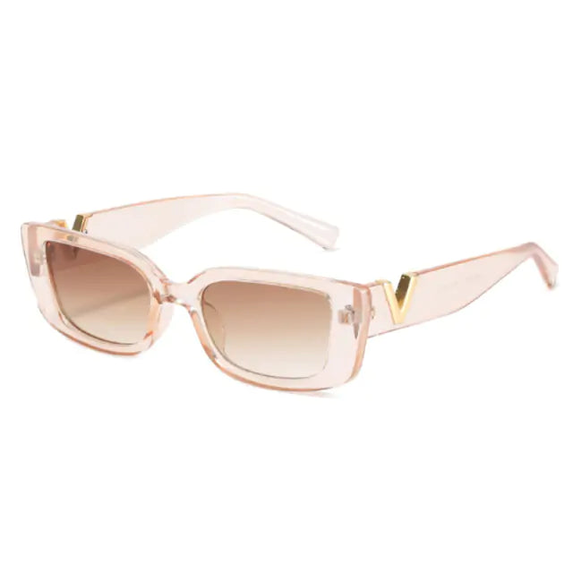 Rectangle Retro Trend Sunglasses