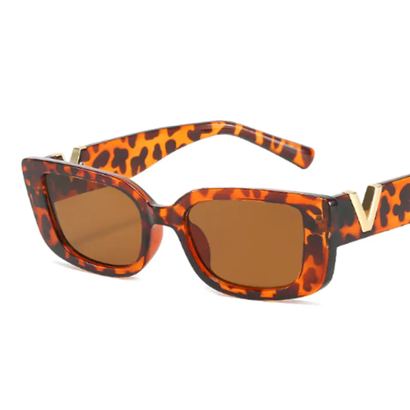 Rectangle Retro Trend Sunglasses