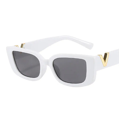 Rectangle Retro Trend Sunglasses